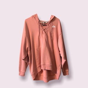 Women’s Nike Oversized Pink Hoodie